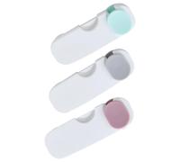 GARVALON 3pcs Boy Girl Drawer Lock for Safety Multi- Cabinet Lock Easy Unlock Mechanism Sturdy Material and Grey