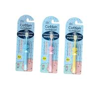 GARVALON 3pcs Cartoon Manual Toothbrush for Ages Soft Bristles Gentle Gums Elephant Design Tooth Brush for Oral Care and Brushing Habit Development