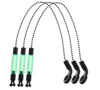 GARVALON 3pcs Fishing Alarm with Swingers Bite Indicators Portable Angling Signal Alarms for Fishing Rods Relaxed Enjoyable Activities