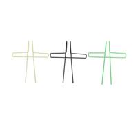 GARVALON 3Pcs Music Book Clips Metal Page Holders Recipes Magazines Portable Lightweight Fixing Clamps Prevent Auto Page Closing for Practice and Performance Random Color