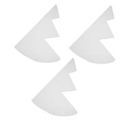 GARVALON 3pcs Quilting Template Xmas Decor Crafts Holiday Fabric Squares Fabric Tree Stencil Patchwork Templates Quilting Patterns Transparent Acrylic