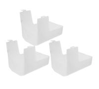 GARVALON 3Pcs Range Hood Light Cover Panel Replacement Plastic Stove Hood Light Lens Shield for Kitchen Vent Accessories