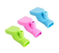 GARVALON 3pcs Silicone Faucet Extender Sink Hand-Washing Extender for Boys and Girls Boy Girl for Play Sink and Bath Use Faucet Extension and Handle