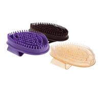 GARVALON 3pcs Silicone Meridian Massage Brush Skin-Friendly Handheld Body Massager for Deep Tissue Stimulation Ergonomic Design for Home Salon Use Manual Massagers for Acupoint Relaxation