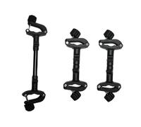 GARVALON 3pcs Stroller Connectors for Twin Boy Girl Adjustable Twin Stroller Connector for Outdoor Use