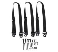 GARVALON 3Pcs Wear-Resistant Tv Safety Straps Multi-Function Anti-tip Furniture Anchors for Childproofing Cabinets Dressers Bookcases Secure Earthquake Belts