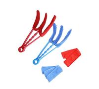 GARVALON 4 Pcs Cleaning Brush Lint from Blind Flexible Reusable Wow Indoor Scrubber Multipurpose Dusters Wash Window Duster Window Brush