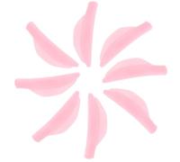 GARVALON 4pairs Silicone Eyelash Perming Pads Kit Cold Curl Tools for Lash Lifting and Comfortable Eye Lash Curlers for Professional and Home Use