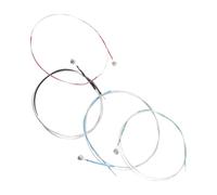 GARVALON 4pcs 1/2 Size Violin Strings Set Metal Violin Replacement Strings Accessories for Musical Instrument Repair Beginners