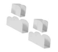 GARVALON 4pcs Anti-slip Playpen Stabilizer Clips for Babies Plastic Floor Playpen Fixing Base Accessories Support Stands for Indoor Child Safety Fence