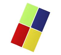 GARVALON 4PCS Elastic Captains Armbands for Adults Bright Captain Arm Bands with Hook and Loop Fastener Sports Team Leader Bands for Football Soccer Rugby