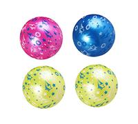 GARVALON 4pcs Inflatable Star Pattern Balls Plaything Outdoor Sports for Fun Playground Activity Material Random Color