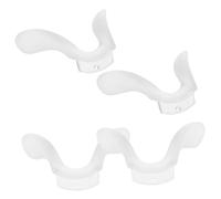 GARVALON 4pcs Silicone Anti- Nose Pads for Eyeglasses and Sunglasses Comfortable and Glasses Retainers Non- Design for for Boys and Girls and Adults
