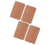 GARVALON 4Pcs Spanish Cedar Sheets for Cigar Humidor Dividers Inserts, 280X180X0.5Mm Large Cedar Boards for Humidity Control and Cigar Storage Organization