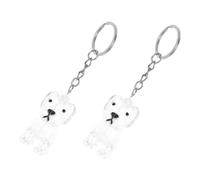 GARVALON 4pcs Transparent Pet Hair Memorial Keepsake Box Compact Dog Hair Storage Keychain Capsule for Bags and Keys Emotional Pet Fur Collector Charm for Cherished Memories