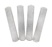 GARVALON 4pcs Weighted Steel Plates for Fitness Vest Each Wear-resistant Inserts Strength Training Accessories for Running Gym Bodybuilding