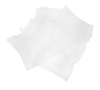 GARVALON 4Pcs White Rose Packaging Mesh Wrapping Decor Gauze 15X200Cm Floral Bouquet Wrap for Party Supplies and Florist Wrapping