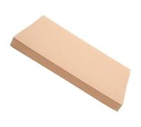 GARVALON 50pcs A4 Brown Kraft Paper Cardstock 100g Thick Cardboard Sheets for DIY Craft Projects Handmade Cards Printing Paper for Arts and Crafts Supplies