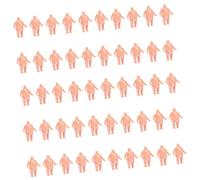 GARVALON 50pcs DIY Naked Doll Body Model Safe Material Unique Doll Body Accessory for Creative Play Enhances Imaginative Learning and Early Childhood Education