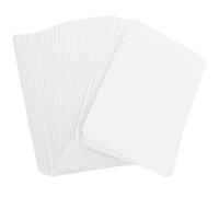 GARVALON 54pcs Blank DIY Playing Cards Set Double-Sided Creative Paper Playing Cards for Home Crafting and Illusion Tricks with Design