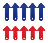 GARVALON 5pcs Educational DIY Analog Clock Kit with Movable Hands for Learning to Tell Time, Classroom Game Pieces for Time Teaching and Home Use