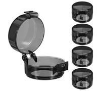 GARVALON 5pcs Gas Stove Knob Covers Boy Girl Safety Protector Plastic Inner Diameter for Stove Top Burner Button Guards Prevent Accidental Switching
