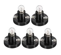 GARVALON 5pcs Screw Lamp Holders with Bulbs Physics Electricity Teaching Aids Kit for Laboratory Experiments and Student DIY Science Projects
