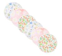 GARVALON 6 pcs Breathable Reusable Nursing Pads Washable Organic Bamboo Fiber Breastfeeding Pads for Maternity Soft Absorbent Leakproof Breast Care