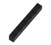 GARVALON 6 String Ebony Guitar Nut for Classical Guitar Neck Support and String Rest Wooden Replacement Neck Protection and Comfortable Playing Experience