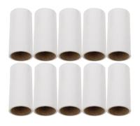 GARVALON 600-Sheet Sticky Roller Refill 10Pcs Lint Roller Pads for Pet Hair Removal on Clothes and Floors, Extra Sticky 10Cm X 60 Sheets Each, Suitable for Carpet and Fabric Cleaning