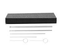 GARVALON 6pcs Stainless Steel Snake Gender Probe for Python and Corn Snakes Metal Reptile Sexing Detector Tool Crawling Supplies for Breeders and Hobbyists