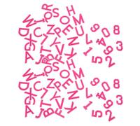 GARVALON 72pcs Embroidered Alphabet Patches A-z Letters and Numbers for DIY Clothes Bags Hats Polyester Sewing Appliques for Customizing Fashion Accessories