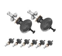 GARVALON 8pcs Metal Ukulele Tuning Pegs Ukulele Parts Guitar String Pegs for Guitar Tuners Replacement Accessories for Tuning
