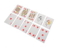 GARVALON Accessible Braille Card Game Deck with Large Print and Embossed Dots for Blind Adults and, Designed for Easy Handling and Inclusive Entertainment