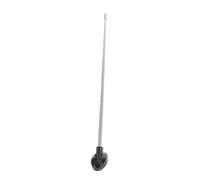 GARVALON Adjustable Section Telescopic Car Bumper Corner Antenna Pole Black Driving Assist Parking Marker Protector for Safe Night Visibility