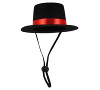 GARVALON Adorable Pet Top Hat for Cats and Dogs Comfortable Costume Prop for Stylish Photos Gift for Charming and Lightweight Party Accessory