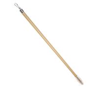 GARVALON Aluminum Alloy Curtain Pull Wand Lightweight Ergonomic Drapery Rod for Venetian Blinds Gold Curtain Draw Rod for Manual Sliding Replacement