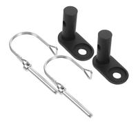 GARVALON Bike Trailer Coupler Attachment with Easy Installation 2pcs Ensures Safety Steel for Boys and Girls Trailers and Baby Suitable for Electric Bikes