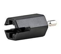 GARVALON Black Metal Guitar String Winder Plug with Convenient Storage Easy to Operate for Electric and Acoustic Guitars for Daily Maintenance and Stringed Instrument Repair