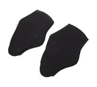 GARVALON Black Neoprene Figure Skating Boot Covers for Ice Skates and Hockey Skates Protective Shoe Covers from Wear and Scratches for Outdoor Activity and Training