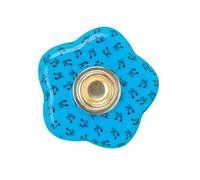 GARVALON Blue Cello Endpin Holder Floor Protector Anti-slip Instrument Spike Stopper Mat for Practice and Performance Lightweight Compact Abs Non-slip Pad for Professional Cellists