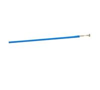 GARVALON Blue Chinese Style Guitar Truss Rod with Spoke Wheel Nut Steel Iron Adjustment Rod Bass Supplies Replacement Parts for Neck Maintenance