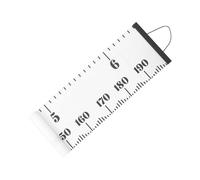 GARVALON Canvas Height Ruler for Boys and Girls Growth Chart Wall Decor Measurement Scale for Nursery