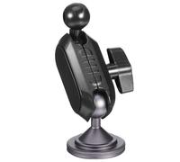 GARVALON Car Dashboard Phone Holder Ball Mount 17Mm Aluminum Alloy Base Swivel Cell Phone Stand for Car Navigation Vent Mount Automotive Interior Accessories