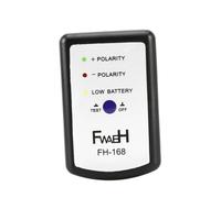 GARVALON Car Speaker Polarity Tester Phase for Audio System Test with LED Indicator Structure Accurate Polarity Detection for Automotive Horns and Sound Systems