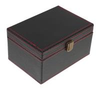 GARVALON Carbon Fiber Faraday Box for Car Keys and Phones Compact Car Key Organizer with Scratch-resistant PU Leather Multipurpose Protective Storage Case for Keyless Entry and Small