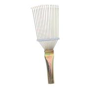 GARVALON Cattle Puppy Brush and Horse Grooming Brush with Iron Material, Comfortable Feel and Fit The Skin, for Shaving and Combing Livestock Hair on Farm