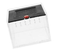 GARVALON Clear Viewing Acrylic Reptile Case with All-round Ventilation for Lizards Spiders and Small Pets Transparent Breeding Box for Insects Tarantulas Frogs and Geckos
