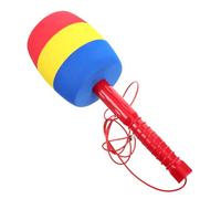 GARVALON Colorful Plastic Hammer Pounding for Sponge Mallet Game Accessory Easy Grip Educational Play Tool for Boys and Enhancing and Fun