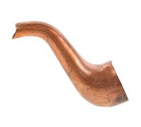 GARVALON Copper Long Curved Spout Replacement for Tea Kettle, 11.5cm X 3.5cm Polished Copper Kettle Pouring Spout Accessory for Household Water Pot